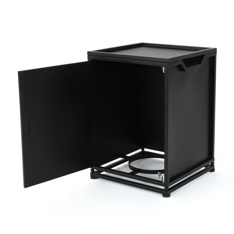 Freeport Park® Hotwells 2 Piece Outdoor Concrete Propane Fire Pit Set